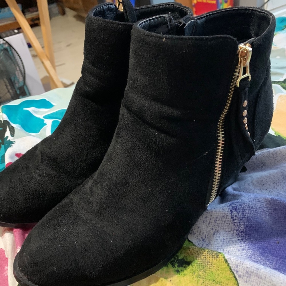 Black booties